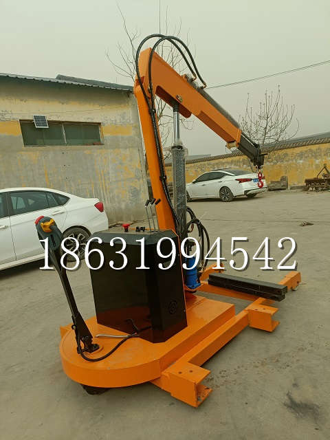 沈河区自卸车厢随车吊 自制轮式四不像起重机 四驱平板吊 5吨 贵盛